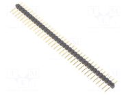Connector: pin strips; pin header; male; PIN: 36; THT; SL 11; 2.54mm FISCHER ELEKTRONIK