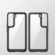 Outer Space Case Cover for Samsung Galaxy S22 + (S22 Plus) Hard Cover with Gel Frame Blue, Hurtel