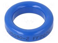 Ferrite: toroidal; L: 8.89mm; Øint: 23.37mm; Øout: 34.29mm; 56nH MICROMETALS