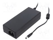 Power supply: switching; 24VDC; 5A; Out: 5,5/2,1; 120W; 90÷264VAC POS