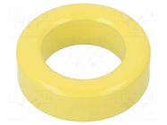 Ferrite: toroidal; L: 6.35mm; Øint: 12.57mm; Øout: 20.19mm; 4.5nH MICROMETALS