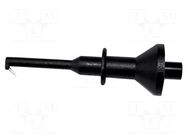Clip-on probe; hook type; 15A; 1kVDC; black; 56.64mm MUELLER ELECTRIC
