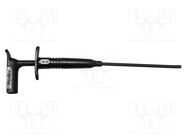 Clip-on probe; hook type; 1A; black; Contacts: steel; 1kV; 190mm MUELLER ELECTRIC