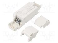 Power supply: switching; LED; 44W; 30÷42VDC; 1050mA; 198÷264VAC TRIDONIC