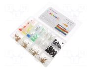 Diode: LED-kit; THT; 3mm,5mm; 560pcs; 1.8÷2.4/2.7÷3.4VDC; 20mA; 30° OPTOSUPPLY