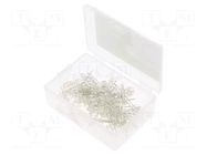 Diode: LED-kit; THT; 3mm; 100pcs; natural white; 2.7÷3.4VDC; 20mA OPTOSUPPLY