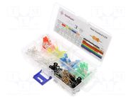 Diode: LED-kit; THT; 5mm; 280pcs; 1.8÷2.4/2.7÷3.4VDC; plastic box OPTOSUPPLY