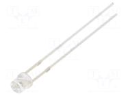 LED; red; 3mm; 150÷220mcd; 60°; Front: flat; 1.8÷2.6VDC; 3x3.4mm OPTOSUPPLY