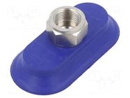 Suction cup; 80x40mm; G3/8 IG; Shore hardness: 60; 11.7cm3; SAOF SCHMALZ