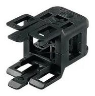 STRAIN RELIEF, BLACK, 12POS, PA