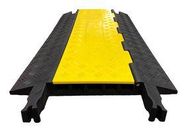 CABLE PROTECTOR, 5-CH, 3FT, BLK/YELLOW