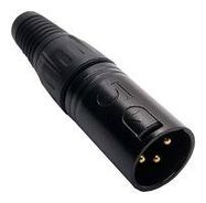 XLR CONNECTOR, PLUG, 3POS, CABLE