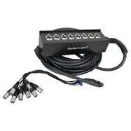 CABLE, 3POS XLR PLUG-JACK, 8PORT, 32FT