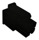 RCPT HOUSING, 4POS, NYLON 66, BLACK