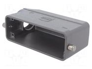 Enclosure for connectors: HDC; Gland: M32 HARTING