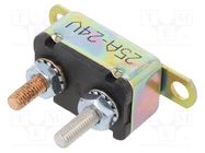 Fuse: fuse; 25A; 24VDC; automotive; 31.8x20.51x18.54mm OPTIFUSE