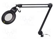 Tool: desk magnifier; ESD,with backlight; 110÷240VAC; Mag: x1.75 INSPEKTEC