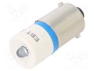 LED lamp; blue; BA9S,T10; 28VDC; 28VAC; -20÷60°C; Mat: plastic; 3mm CML INNOVATIVE TECHNOLOGIES