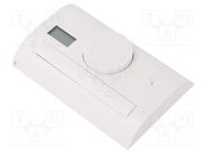 Sensor: thermostat; SPDT; 5A; 250VAC; screw terminals; IP20; 8÷30°C FINDER