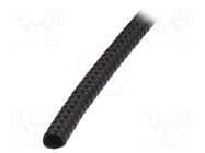 Spiral wrapping; PVC; black; L: 1m; -30÷60°C; SP; Features: flexible 