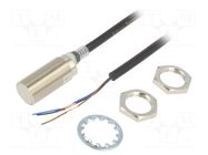 Sensor: inductive; OUT: PNP / NO; 0÷6.4mm; 10÷30VDC; M18; 2m; IP67 PANASONIC