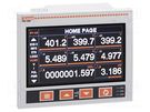 Meter: network parameters; on panel; digital,mounting; Iin: 1A,5A LOVATO ELECTRIC