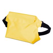 PVC waterproof pouch / waist bag - yellow, Hurtel