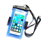 PVC waterproof armband phone case - blue, Hurtel