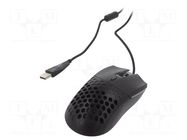 Mouse; black,mix colours; USB; optical,wired; DPI change button LOGILINK