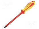 Screwdriver; insulated; Phillips; PH3; 150mm KING TONY