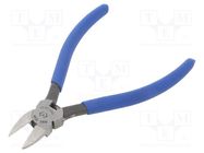 Pliers; side,cutting; two-component handle grips; 155mm KING TONY