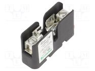 Fuse holder; cylindrical fuses; for DIN rail mounting; 60A; 300V 