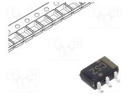 IC: digital; configurable,multiple-function; IN: 3; CMOS; SMD; 10uA 