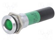 Indicator: LED; green; 230VAC; Ø16mm CML INNOVATIVE TECHNOLOGIES