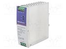 Power supply: switched-mode; for DIN rail; 150W; 24VDC; 6.25A QOLTEC