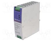 Power supply: switching; for DIN rail; 120W; 24VDC; 5A; 220÷240VAC QOLTEC