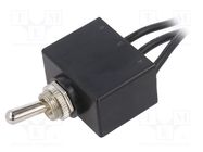 Switch: toggle; Pos: 2; SPDT; ON-ON; 25A/12VDC; Leads: leads 305mm SWITCH COMPONENTS