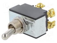 Switch: toggle; Pos: 2; DPST; ON-OFF; 21A/14VDC; Leads: screw; TB/TB1 SWITCH COMPONENTS