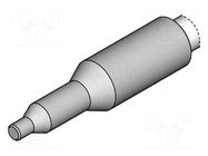 Tip; special; 1.7mm; for  soldering iron,for soldering station JBC TOOLS