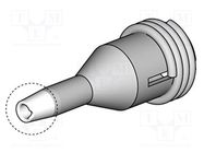 Tip: for desoldering irons; 1x1.4mm; Features: for cleaning pads JBC TOOLS