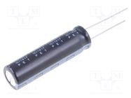 Capacitor: electrolytic; THT; 82uF; 200VDC; Ø10x35mm; ±20%; 2000h Elite