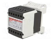 Transformer: mains; 63VA; 230VAC,400VAC; 12V; 24V; IP20 DF ELECTRIC