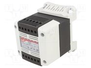 Transformer: mains; 200VA; 230VAC,400VAC,460VAC; 115V; 230V; IP20 DF ELECTRIC