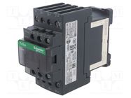 Contactor: 4-pole; NO x4; Auxiliary contacts: NC + NO; 24VDC; 40A 