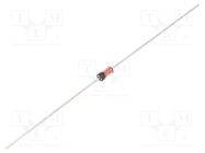 Diode: Zener; 0.5W; 30V; DO35; single diode; 100nA NTE Electronics