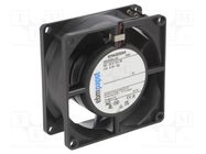 Fan: DC; axial; 24VDC; 80x80x32mm; 54m3/h; 36dBA; ball EBM-PAPST