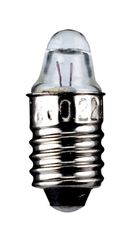 Lens-end Miniature Bulb for Torch, 1.55 W, 1.55 W - base E10, 3.7 V (DC), 300 mA