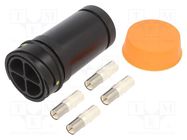 Connector: circular; plug; female; PIN: 4; Buccaneer 9000; IP68 BULGIN