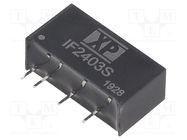 Converter: DC/DC; 1W; Uin: 24V; Uout: 3.3VDC; Iout: 333mA; SIP; 150kHz XP POWER