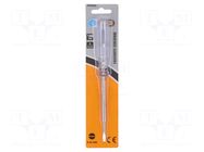 Voltage tester; insulated; 190mm; 100÷250VAC PG TOOLS